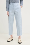 Nohavice Tommy Hilfiger dámske, rovné, vysoký pás, WW0WW40504