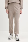 HUGO pantaloni de trening din bumbac culoarea bej, uni, 50522417