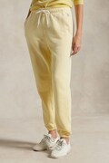 Polo Ralph Lauren cotton joggers yellow color smooth 211935585