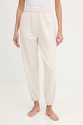 JOYINME spodnie dresowe Kind kolor beżowy gładkie Kind