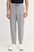 BOSS Green spodnie dresowe kolor szary gładkie