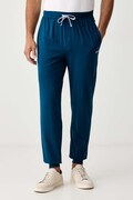 BOSS домашен панталон мъжки от памук с еластан Mix&Match Pants виолетов 50515305