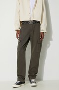 Бавовняні штани Alpha Industries Agent Pant колір зелений фасон cargo 158205