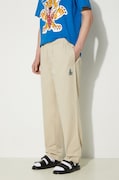 ICECREAM spodnie bawełniane Skate Pant kolor beżowy proste ICC003