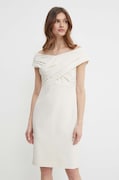 Φόρεμα Lauren Ralph Lauren χρώμα: μπεζ