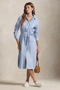 Polo Ralph Lauren vestito in cotone colore blu