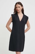 United Colors of Benetton rochie culoarea negru, mini, dreaptă