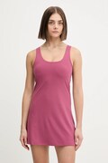Under Armour sukienka sportowa Motion kolor różowy mini dopasowana
