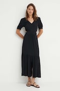 La Petite Française rochie RETARD culoarea negru, maxi, evazată