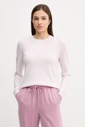 United Colors of Benetton sweter wełniany damski kolor różowy lekki 1002D1K01