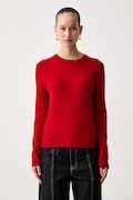 United Colors of Benetton sweter damski wełniany czerwony 1002D1K01