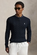 Polo Ralph Lauren светр чоловічий бавовняний темно-синій 710775885
