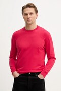 United Colors of Benetton sweter bawełniany kolor czerwony lekki 1098U1I76