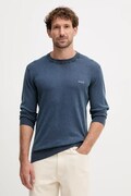 Guess pulóver selyemkeverékből CHESLEY könnyű, sötétkék, M4GR06 Z3DN1