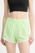 Under Armour σορτς αθλητικά γυναικεία Fly By πράσινα ψηλά 1382438