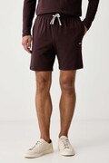 BOSS домашен къс панталон мъжки от памук с еластан Mix&Match Short CW кафяв със стандартна талия 50515314