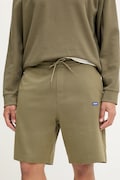 Hugo Blue pantaloni scurți din bumbac culoarea negru, 50522364