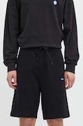 HUGO Blue pantaloni scurți din bumbac culoarea negru 50522364