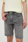 Levi's szorty jeansowe męskie kolor szary