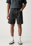 Levi's pantaloni scurți pentru bărbați din denim negri regular waist A8461