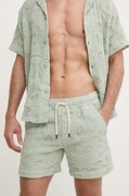 OAS pantaloni scurti barbati, culoarea verde