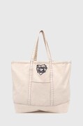 Human Made handbag Garment Dyed Tote Bag beige color HM27GD037