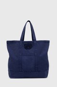 Human Made handbag Garment Dyed Tote Bag blue color HM27GD037