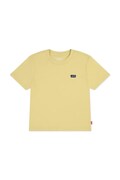 Levi's t-shirt bawełniany dziecięcy LVB BATWING CHEST HIT kolor żółty gładki 8EA100