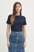 Tommy Hilfiger t-shirt in cotone donna colore bianco WW0WW40587