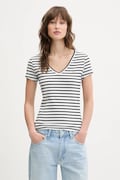 Tričko Tommy Jeans dámske, šedá farba, DW0DW17385