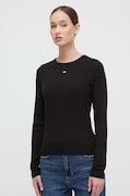 Tommy Jeans longsleeve  2-pack culoarea alb, DW0DW17716