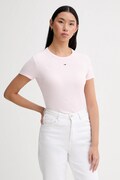 Tommy Jeans t-shirt damski kolor różowy DW0DW17383