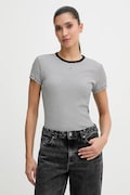 Tommy Jeans t-shirt bézs, DW0DW17383