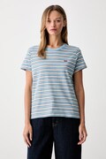 Levi's kratka majica ženska bombažna PERFECT modra 39185