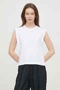 Pepe Jeans top bawełniany HEA kolor biały PL505766