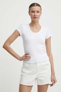 Футболка Tommy Hilfiger жіноча колір білий WW0WW41776