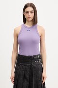 Hugo Blue top Easy Tank_B damski kolor fioletowy 50508857
