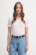 United Colors of Benetton tricou din bumbac culoarea roșu, 3GA2E16A2