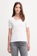 United Colors of Benetton t-shirt bawełniany damski kolor beżowy 3GA2D1066