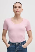 United Colors of Benetton t-shirt bawełniany damski kolor różowy 3GA2D1066