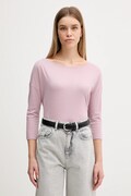 Sisley longsleeve damski kolor różowy 3QU4L12EE