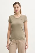 Бавовняна футболка G-Star Raw колір зелений D24533-4107