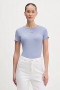 Tommy Jeans t-shirt damski kolor niebieski DW0DW17881