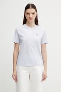 Lacoste t-shirt bawełniany damski kolor niebieski TF7215