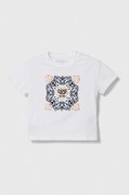 Guess t-shirt dziecięcy kolor biały