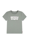 Levi's t-shirt dziecięcy LVG BATWING TEE kolor zielony 3EK825