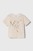 Дитяча футболка Guess колір жовтий