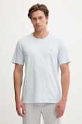 BOSS loungwear tričko pánské bavlněné s elastanem Mix&Match T-Shirt R tyrkysové 50515312