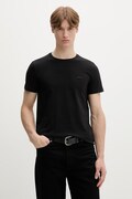Calvin Klein t-shirt Ανδρικό βαμβακερό μαύρο K10K112724