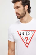 Guess t-shirt bawełniany męski kolor biały M2YI71 I3Z14